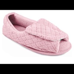 Adjustable Open Toe Full Foot Slipper